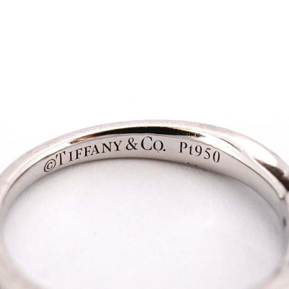 TIFFANY Silver Diamond Ring - Picture 4 of 7